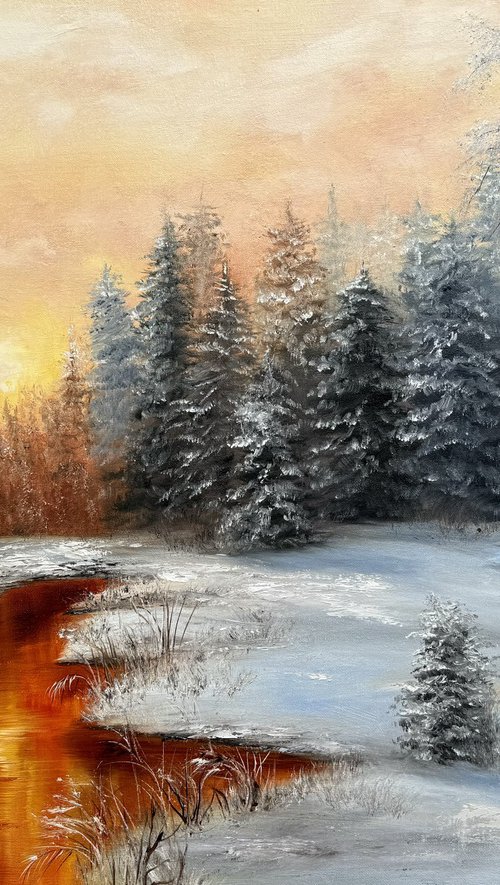 Sun's Reflection on Water by Tanja Frost