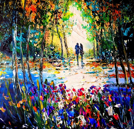 Romantic walk