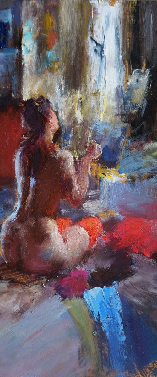 Behind Lucile by Manuel Leonardi
