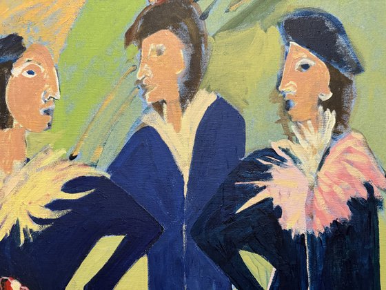 “Ladies In the Deer Forest”
