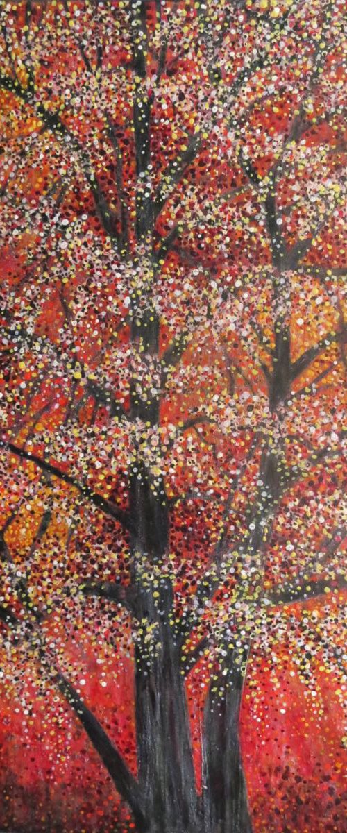 Dotty Tree 3 by Roz Edwards