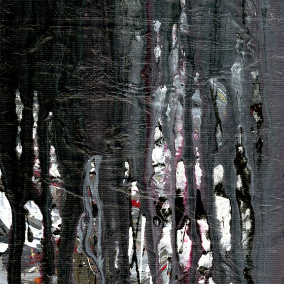 Urban Fragments 2 - Large Abstract Painting by Kathy Morton Stanion