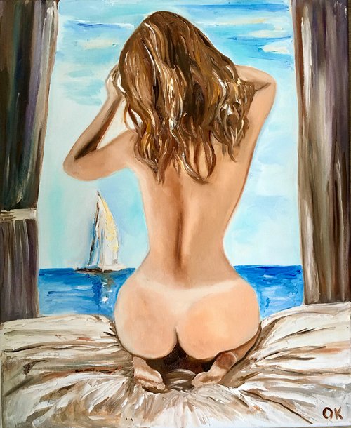 One day in your life. Nude, girl, seaside, summer. by Olga Koval