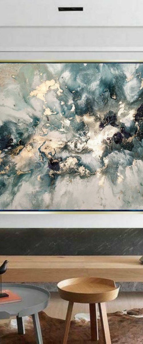 Wind of change  (100x150cm) by Eleni Denart