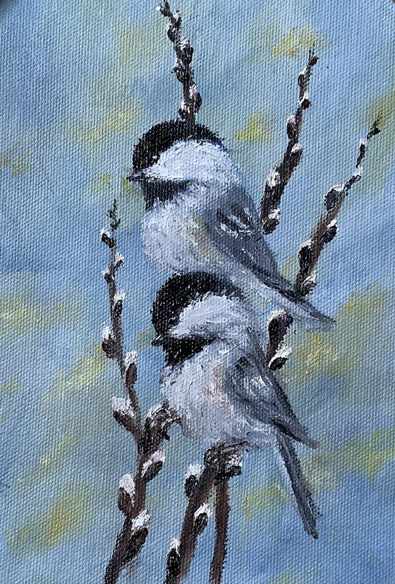 CHICKADEES # 84 - (SOLD)