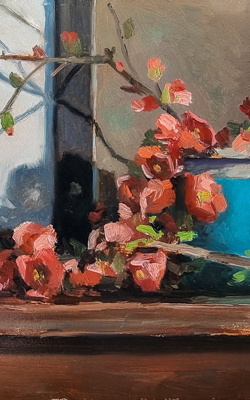 Japanese Apple Blossoms. by Pascal Giroud
