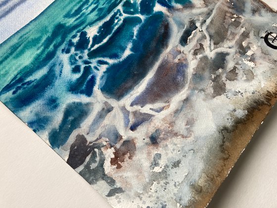 Costa Brava diptych