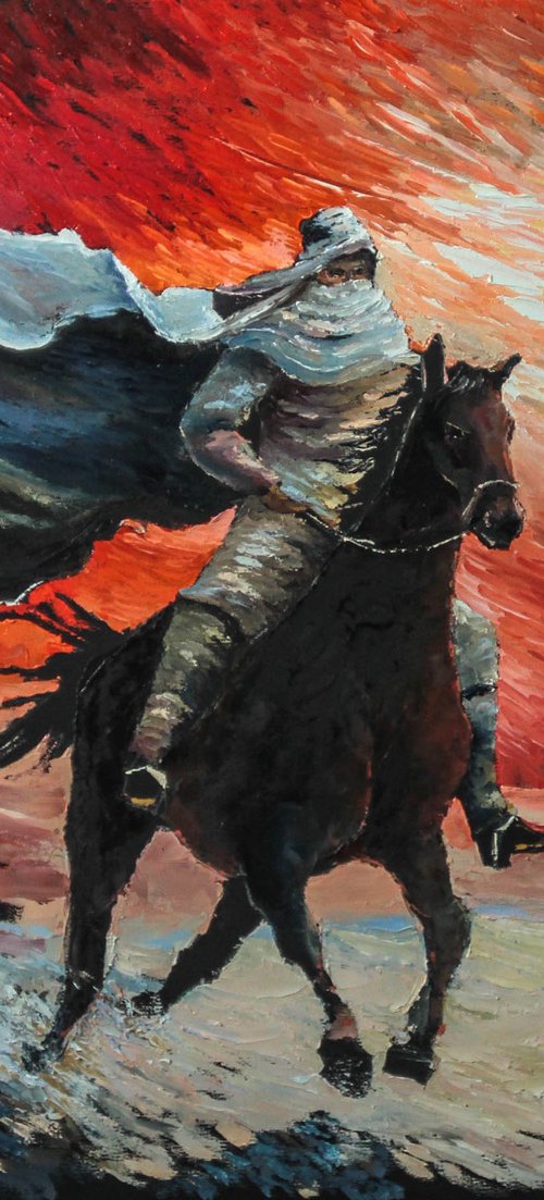 In the desert by Ihor Bychkivskyy