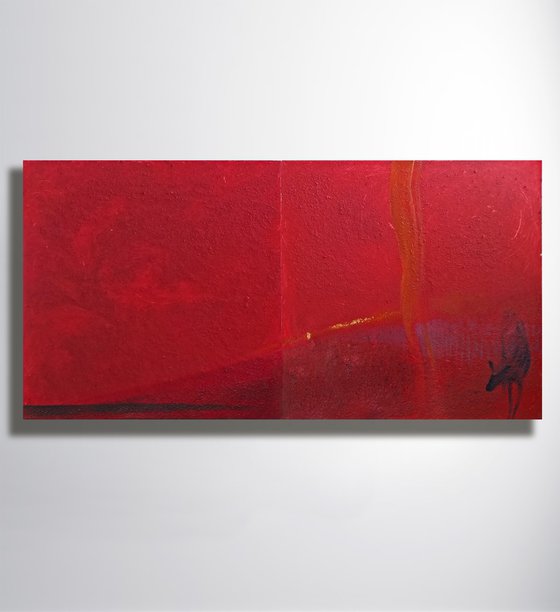 "Forest" diptych