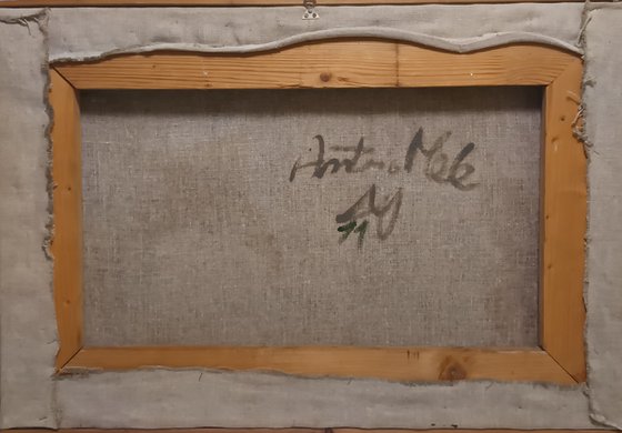 Sleeping on the sidewalk.