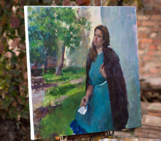 Shurochka - Original Portrait Oil Painting