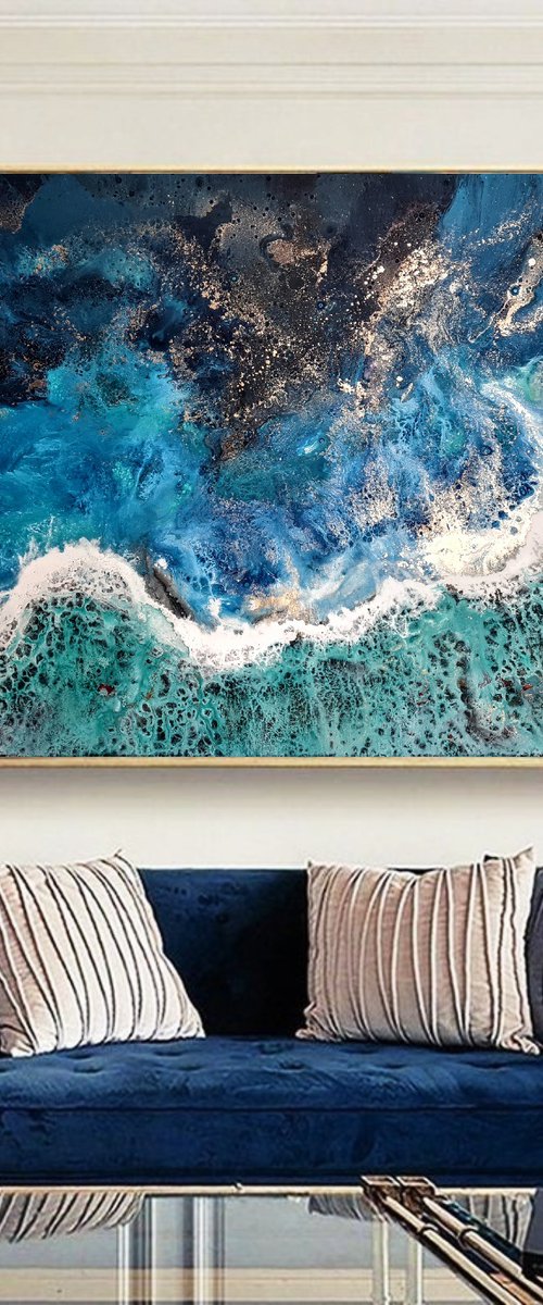 Ithaki (90x120cm) by Eleni Denart