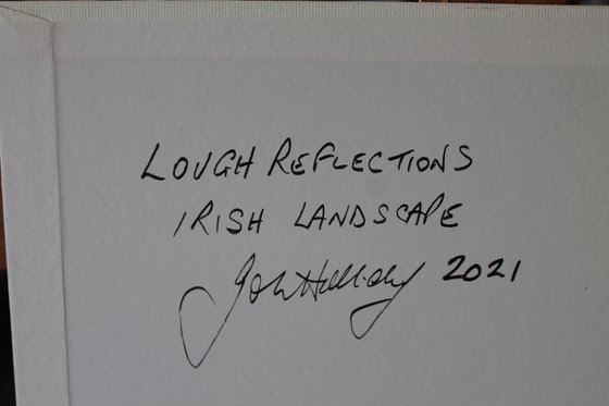 Lough Reflections. Irish Landscape