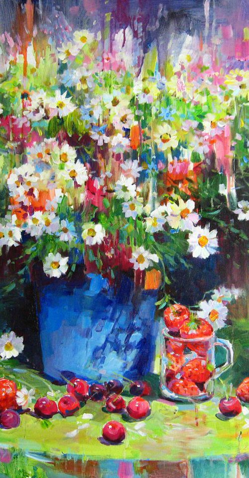 Summer bouquet by Vladimir Lutsevich