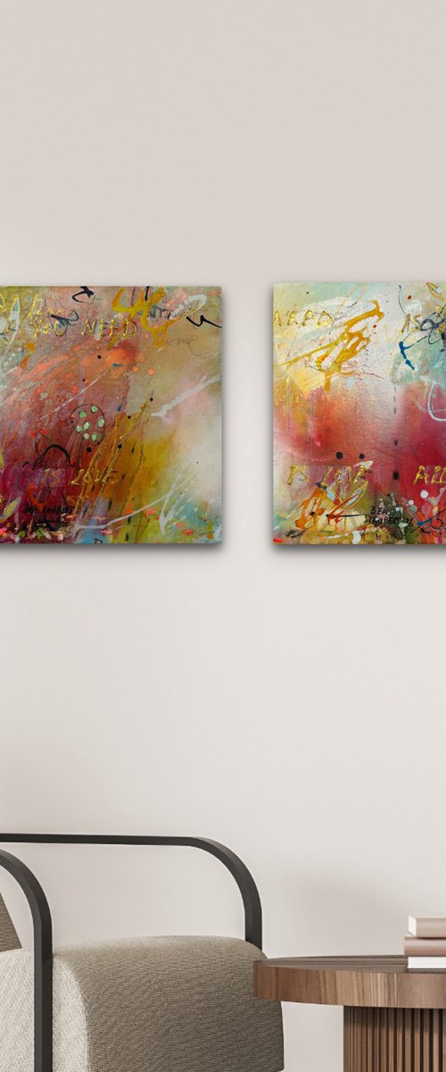 All you need is love No.01/26 by Bea Schubert
