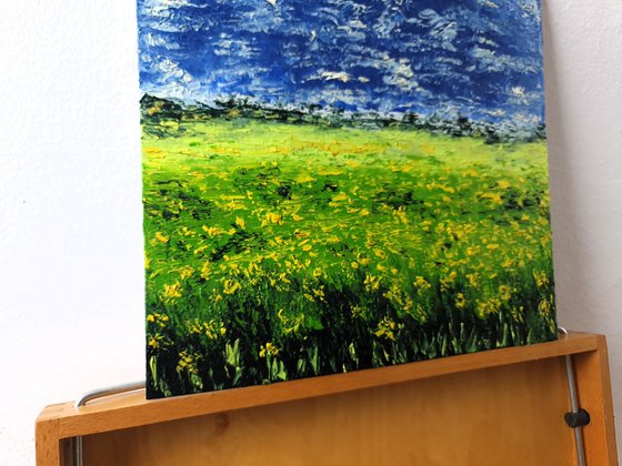Green Yellow Field