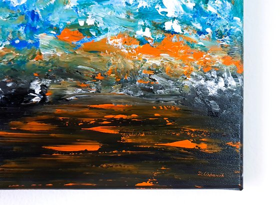 Landscape with a lake 1