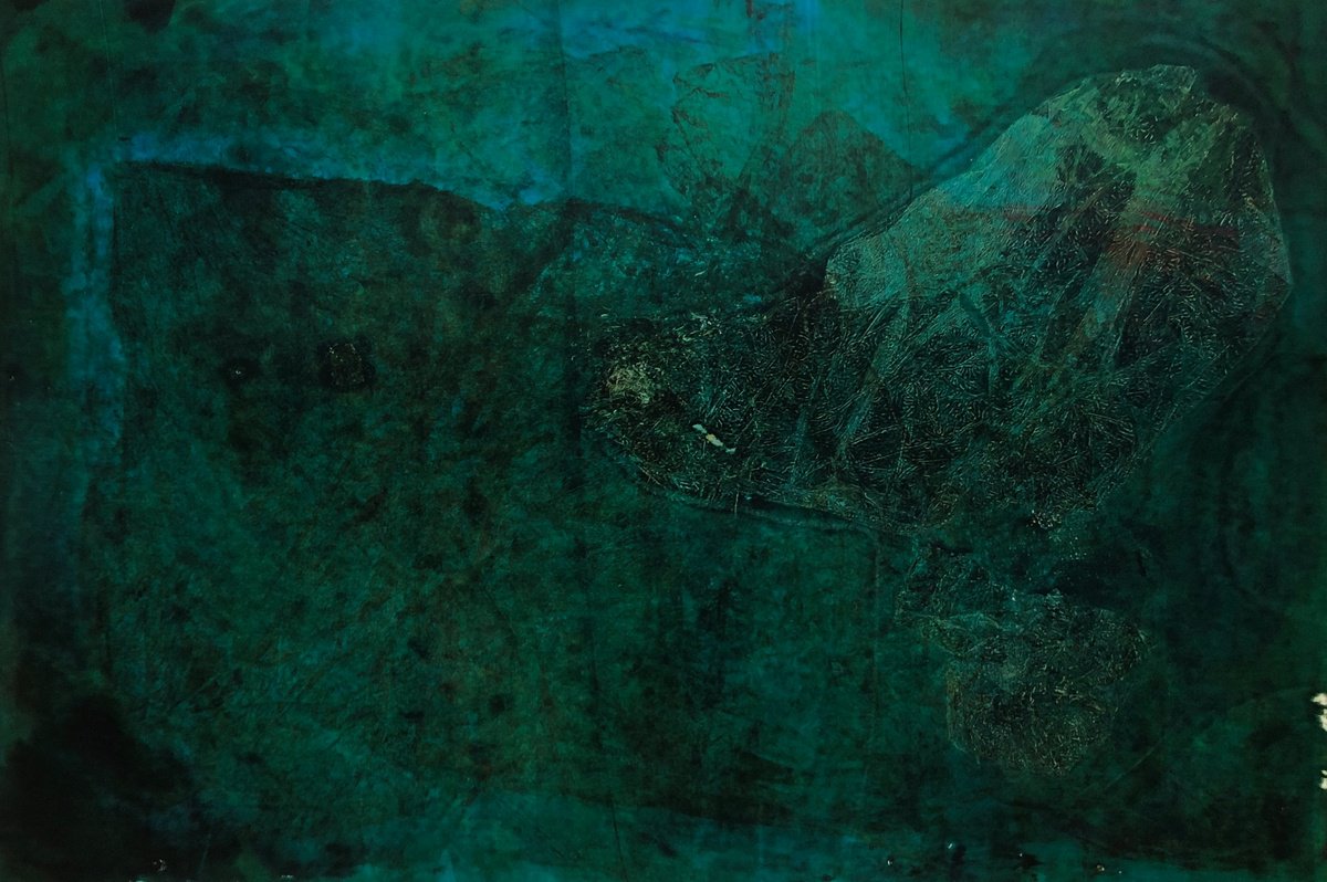 Expressive Limited Edition Print , Fading Trace By Andrii Kovalenko, 25 X 17, Artwork For Sale On Artfinder