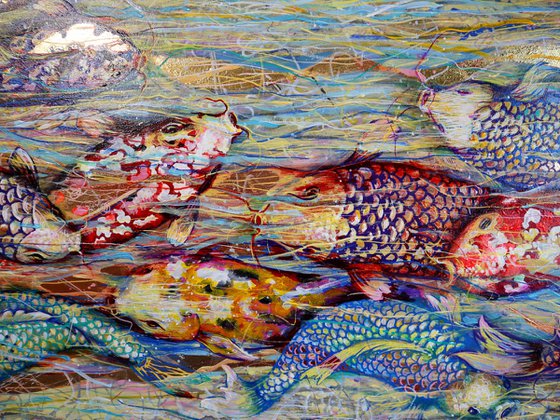 Koi Fish and the Swift Current of the Golden River