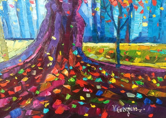 Golden season tree 6