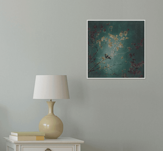 European Starling - 16 x 16"