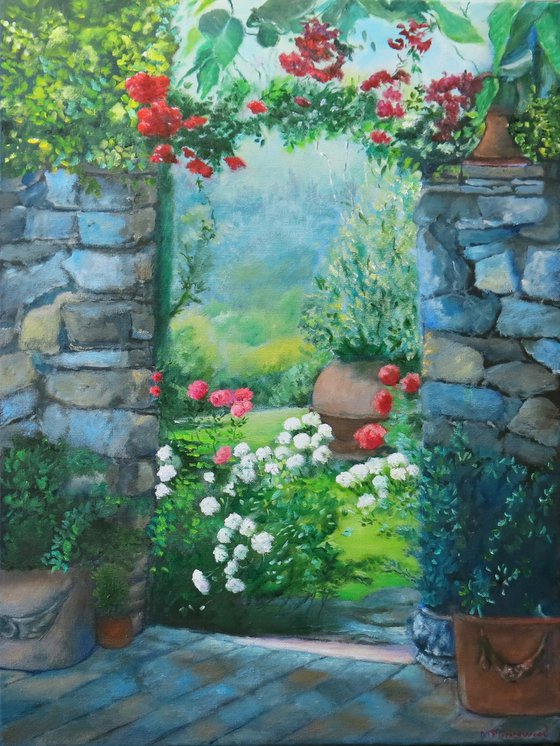 An Archway of Roses