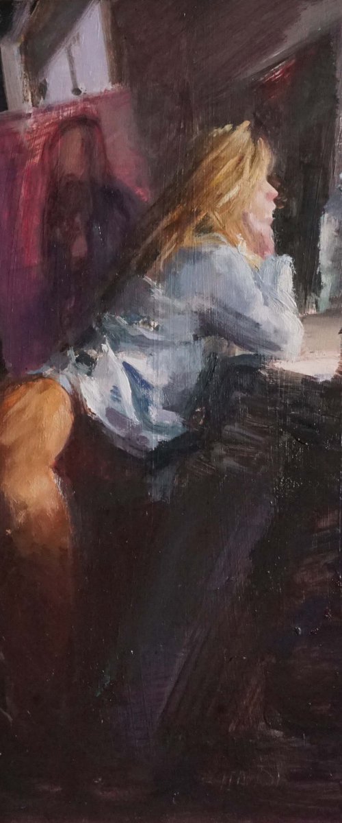 Meg in studio by Manuel Leonardi