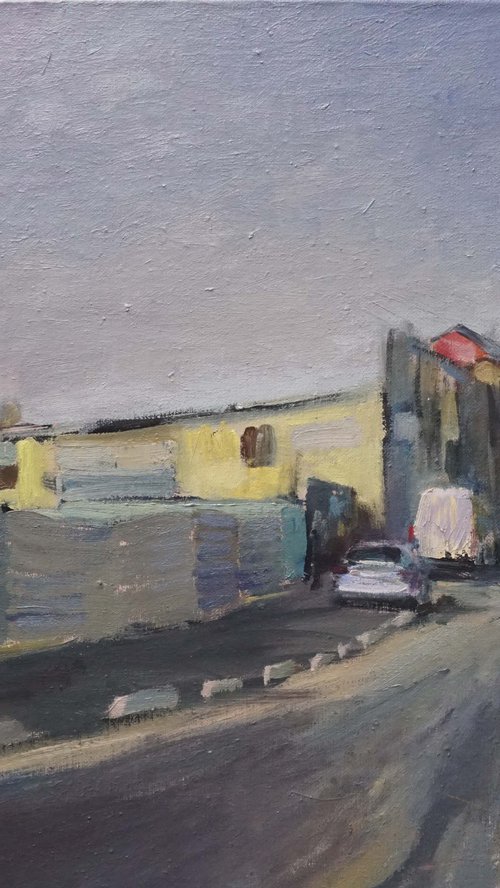 Montreuil Romainville street by Manuel Leonardi