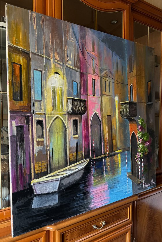 " Evening in Venice "