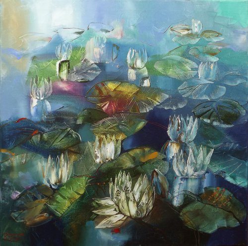 Water Lilies by Silvija Drebickaite