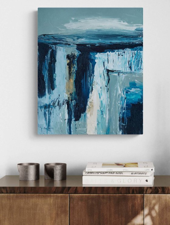 Scéllé dans la glace