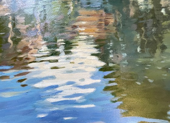 Reflections in the Orb river