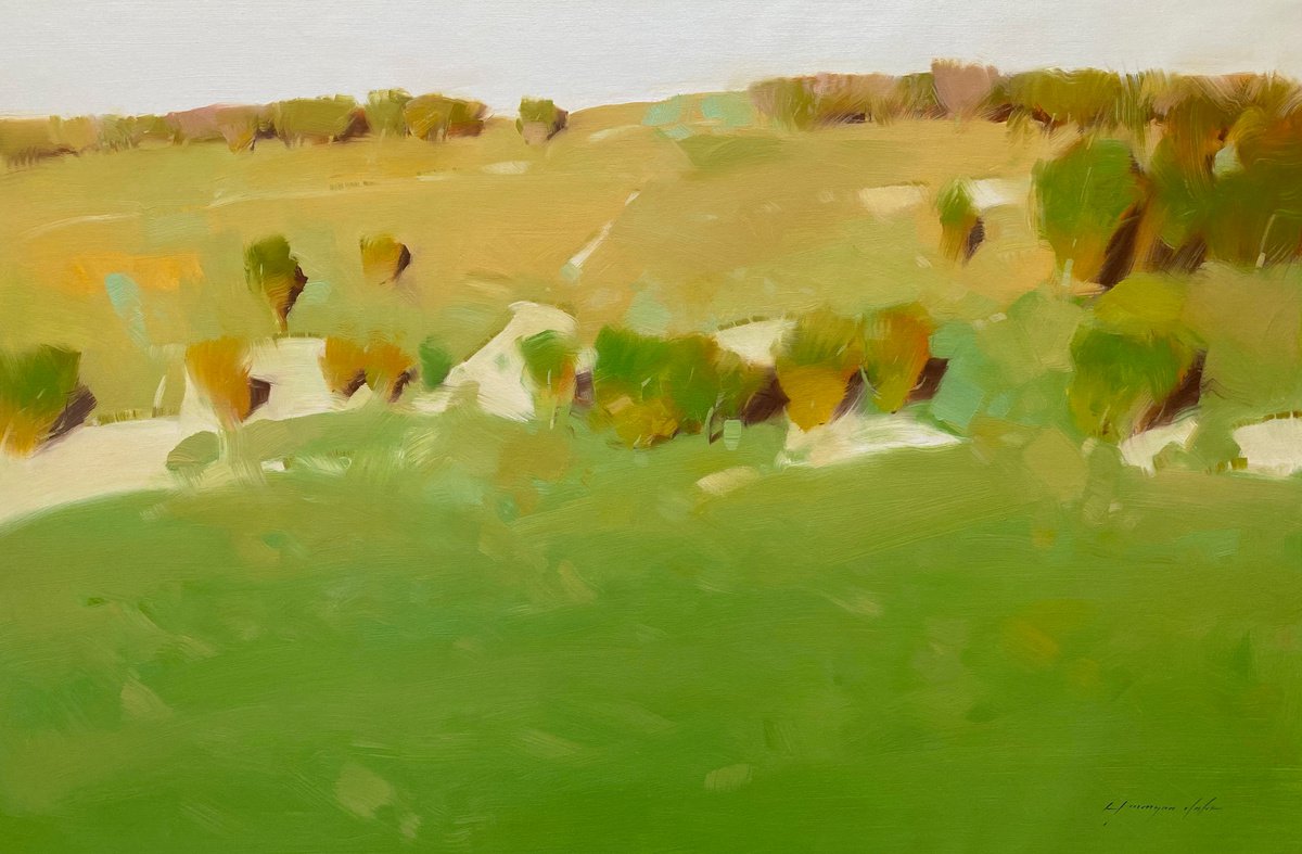 Autumn Palette By Vahe Yeremyan, 45 X 30, Artwork For Sale On Artfinder