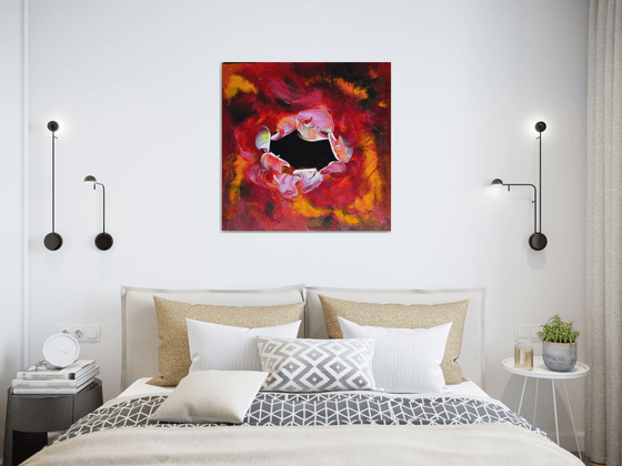 Magic dream - Free shipping - square - abstract - ready to hang