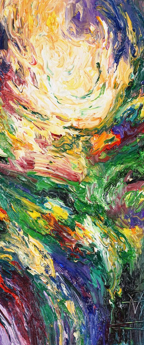 Green Earth 1 / Oil by Peter Nottrott