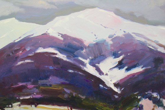 Breath of spring in the mountains