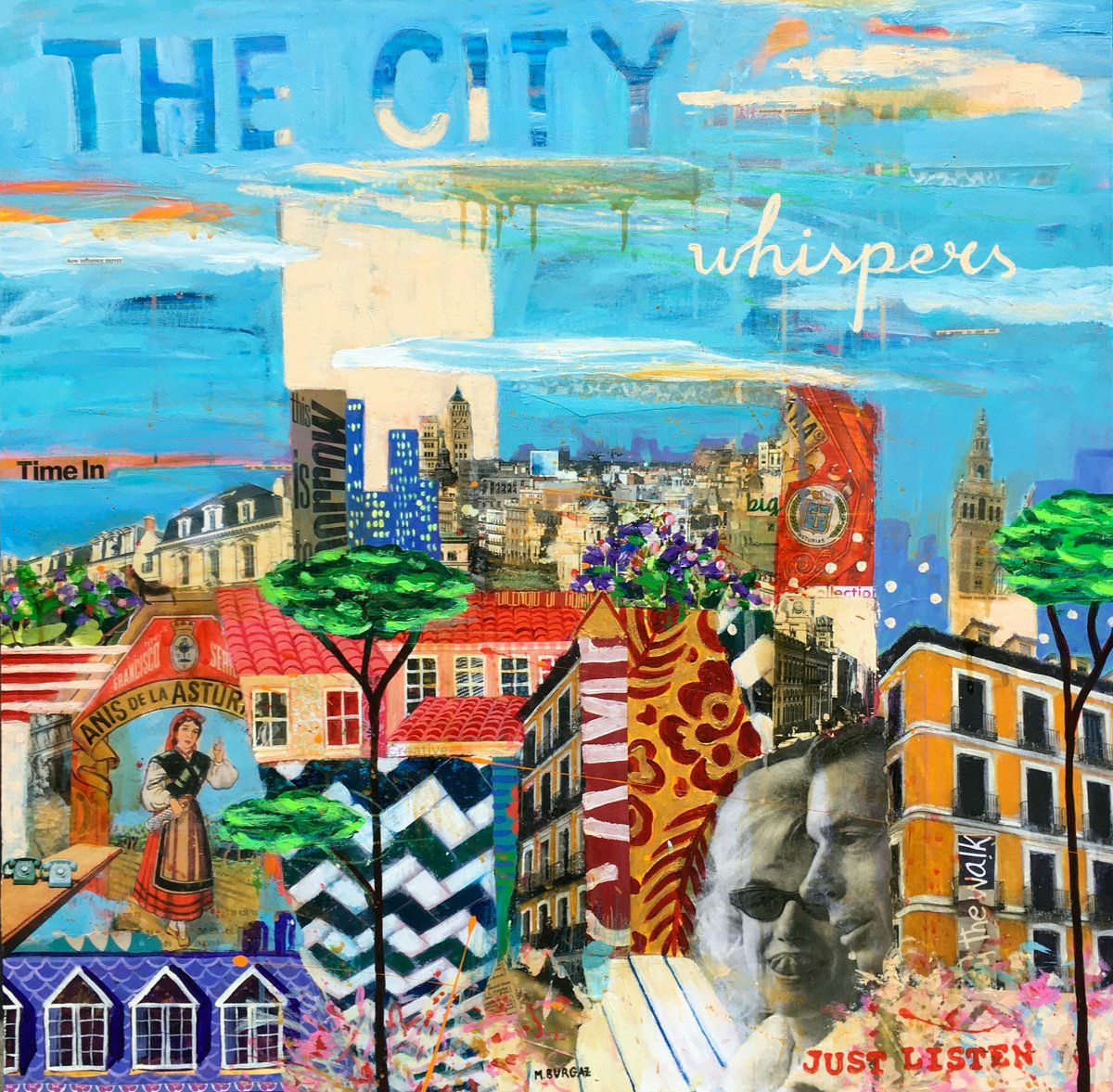 The city whispers by Mari?a Burgaz