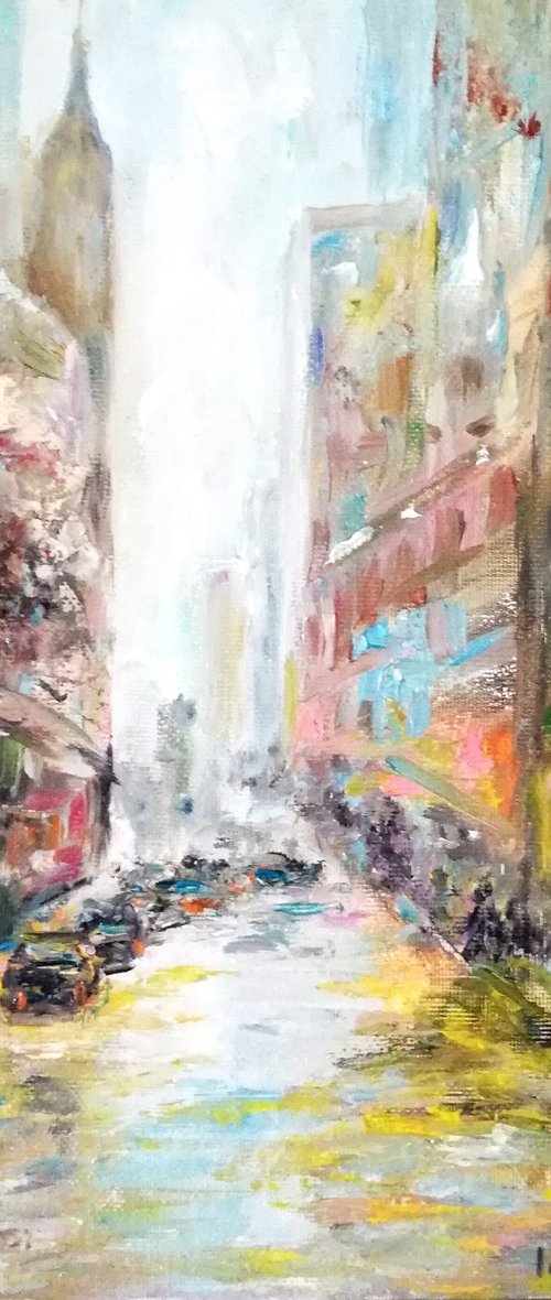 Rain in the City by Katia Ricci