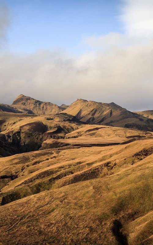 Icelandic Mountain Range by Clara Hooper