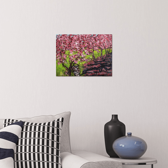 Blooming garden... /  ORIGINAL PAINTING