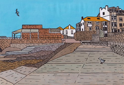 "Behind the pier, St Ives" by Tim Treagust
