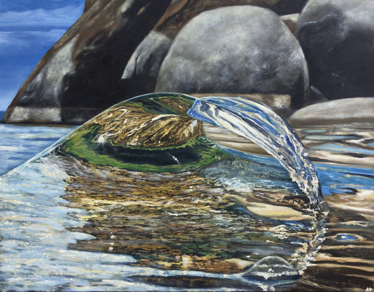 Photorealistic Oil Painting , - Lake - ? By Alena Panchishin, 31 X 24, Artwork For Sale On Artfinder