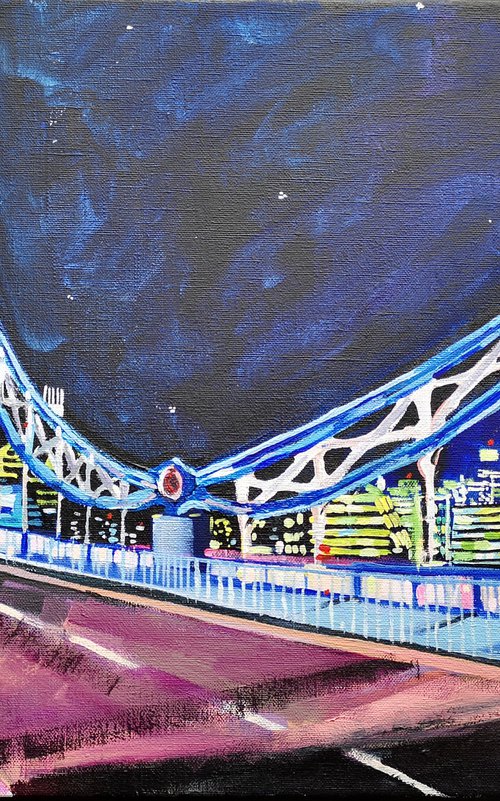 Tower Bridge by night by Jelena Nova