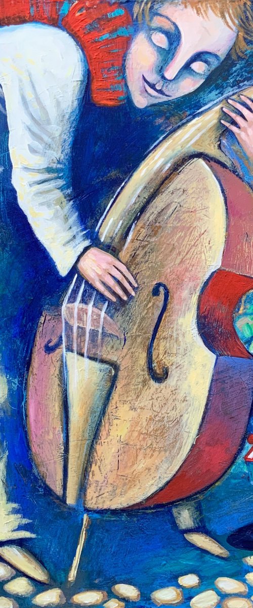 Jazz on the street by Elena Tomilova