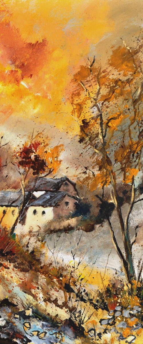 Autumnal orange by Pol Henry Ledent