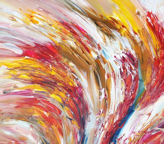 Yellow And Red Vibrations D 1