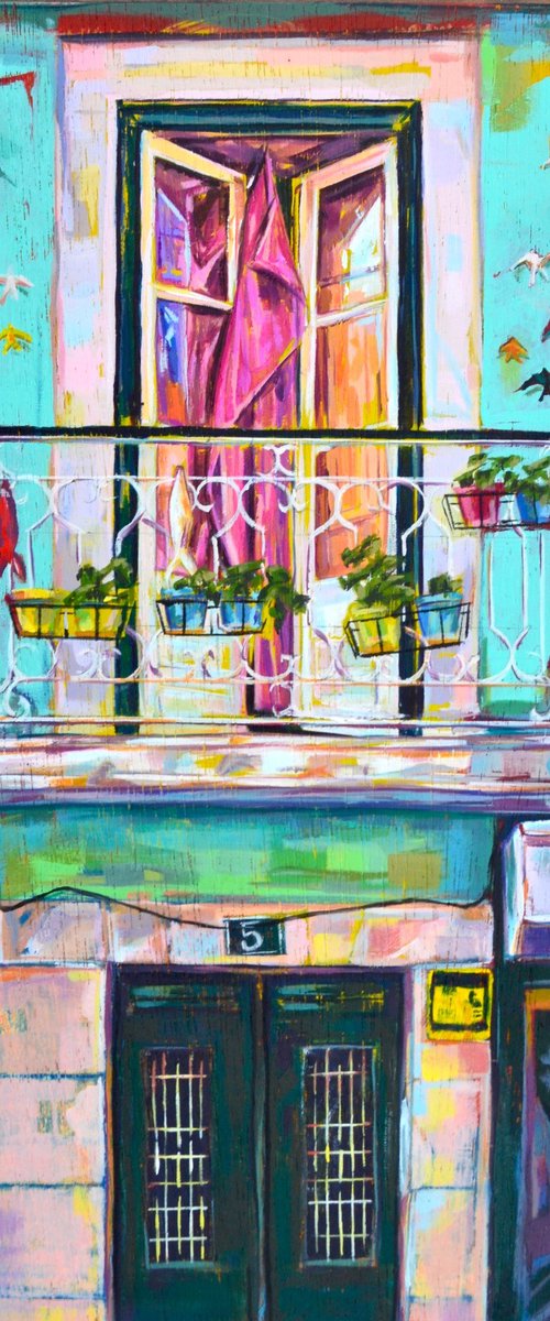 A balcony to Lisbon by Paul Ward