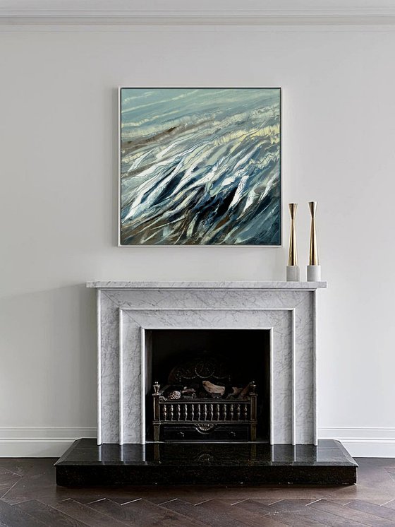 Wind IV 80×80cm.