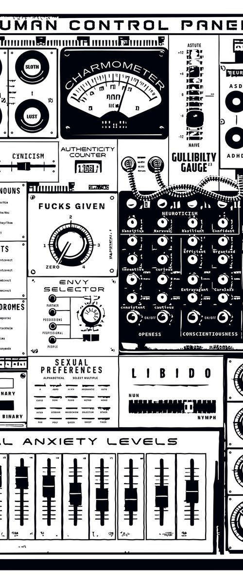 Human Control Panel A723C by Dex