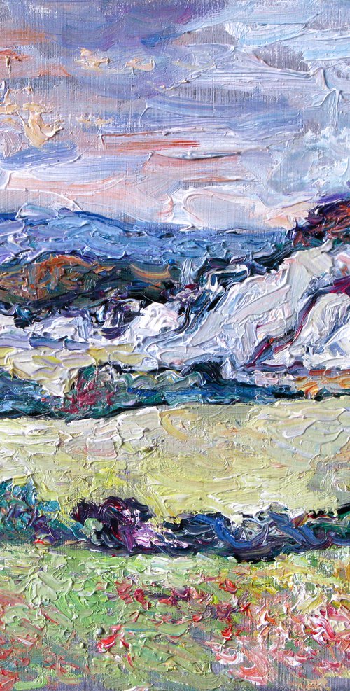 In the foothills of the Pyrenees by Nikifor Swiristuhin